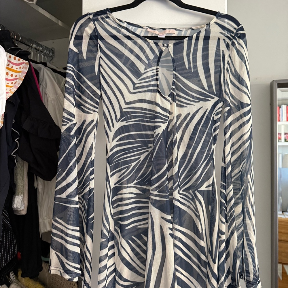 NWOT Hutch Sheer Mesh Coverup Dress